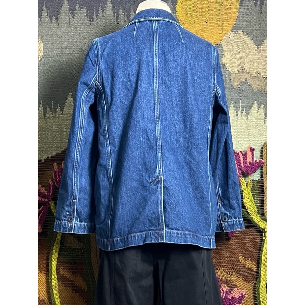 Madewell Denim Blazer Jacket M - Picture 6 of 16
